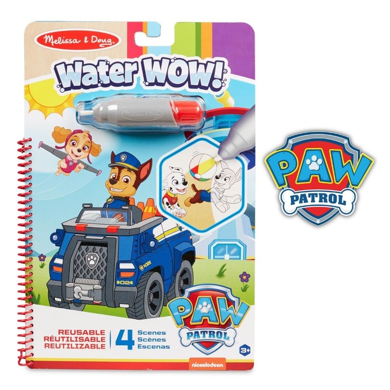 Melissa & Doug X PAW Patrol Water Wow!  Chase 33251