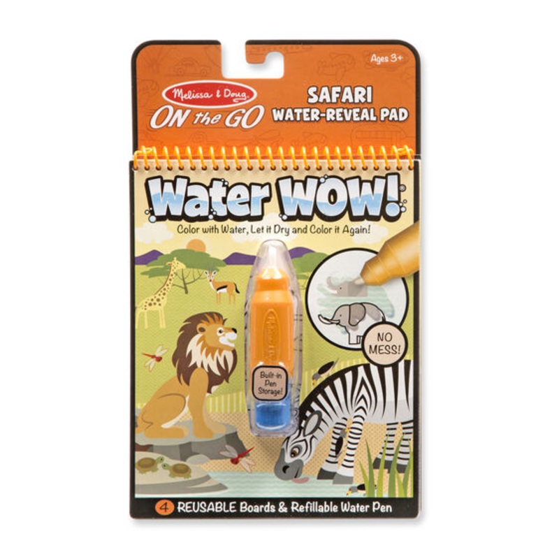 Water Wow! - Safari Water Reveal Pad - ON the GO Travel Activity