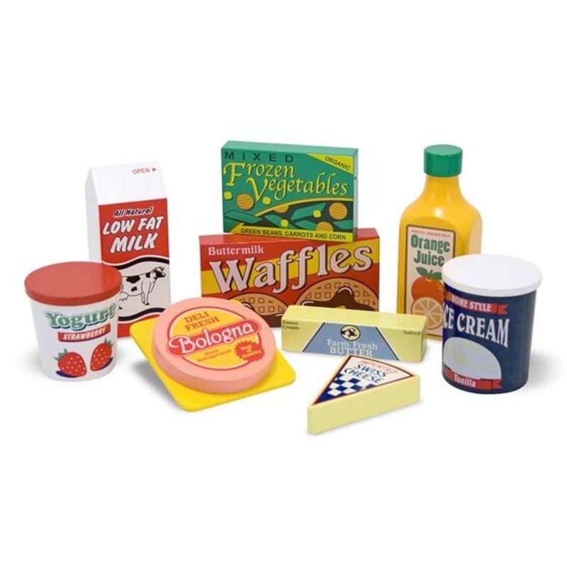Fridge Food Set - Wooden Play Food