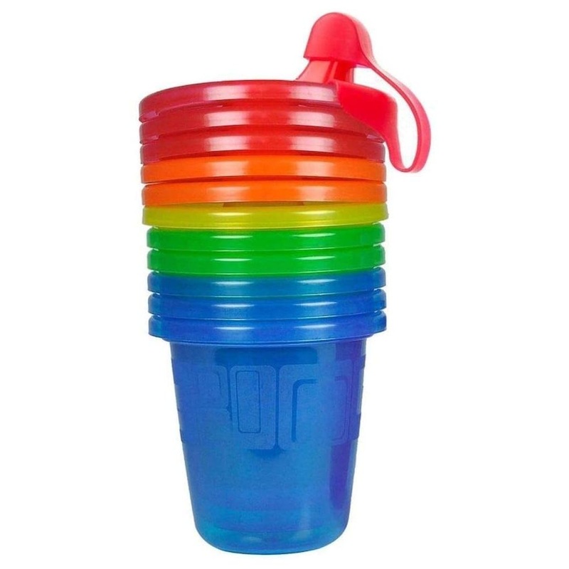 The First Years Take & Toss 7 oz Spill-Proof Sippy Cups (Pack of 6)
