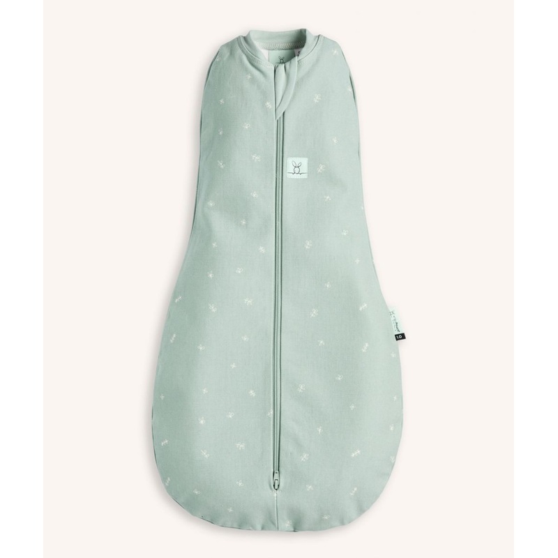 ErgoPouch Cocoon Swaddle Bag, Sage, 0-3m, 1.0 TOG