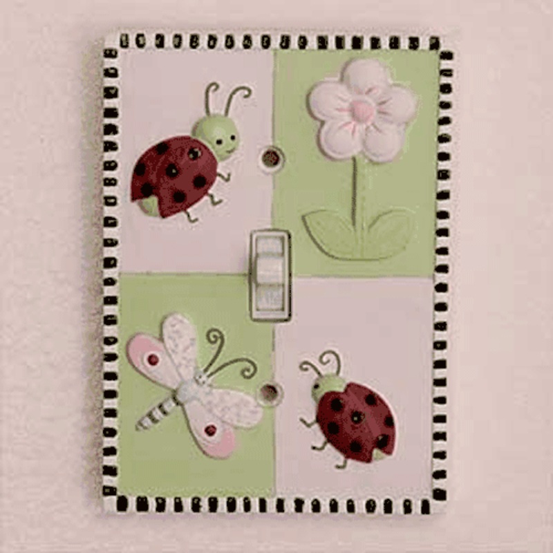 Kids Line Lady Bug Switch Plate Cover