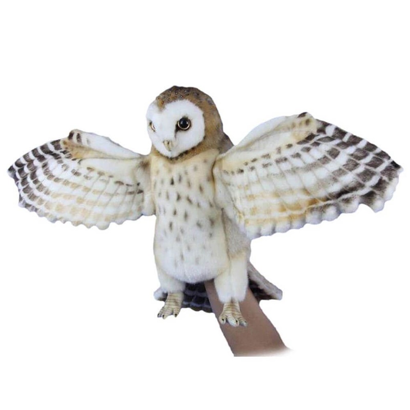 Plush Puppet - Barn Owl