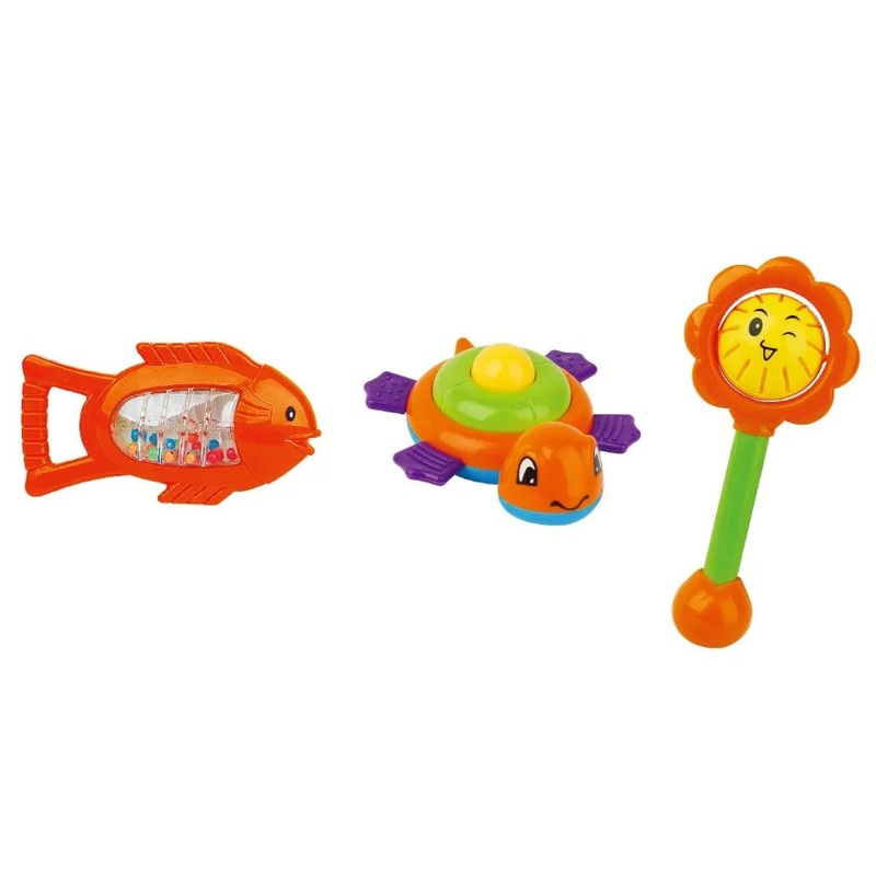 Tanny Toys Baby Rattle Three Sets