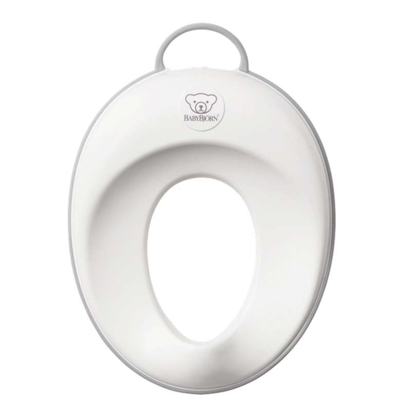 Toilet Training Seat - White & Gray