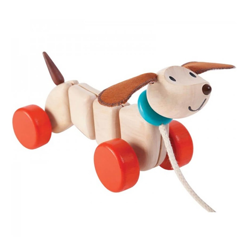 Happy Puppy Pull Along Toy