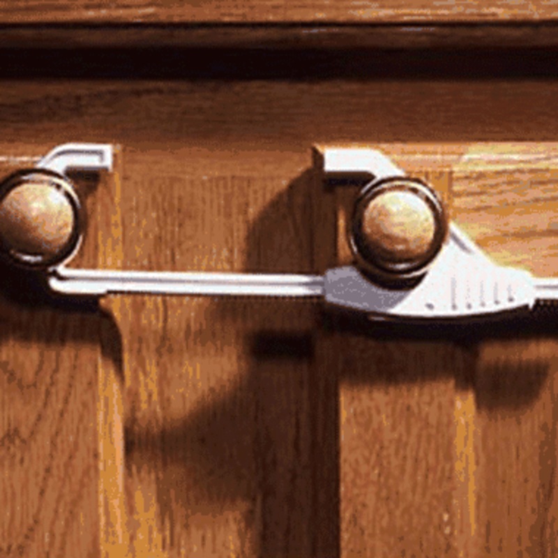 KidCo Sliding Cabinet Lock- White