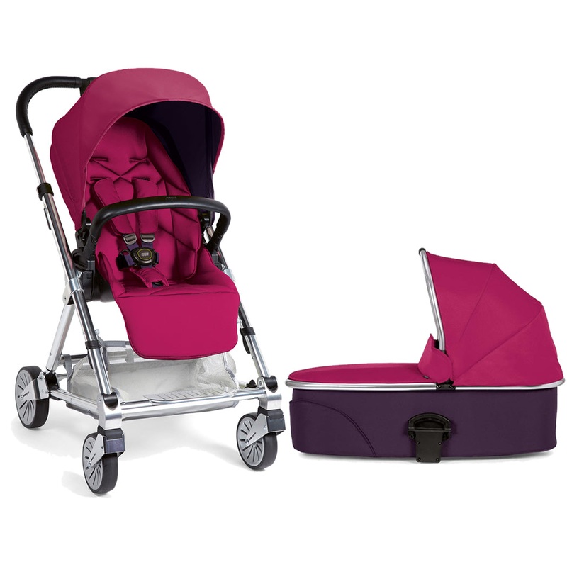 Mamas & Papas Urbo 2 Stroller & Carrycot - Pink