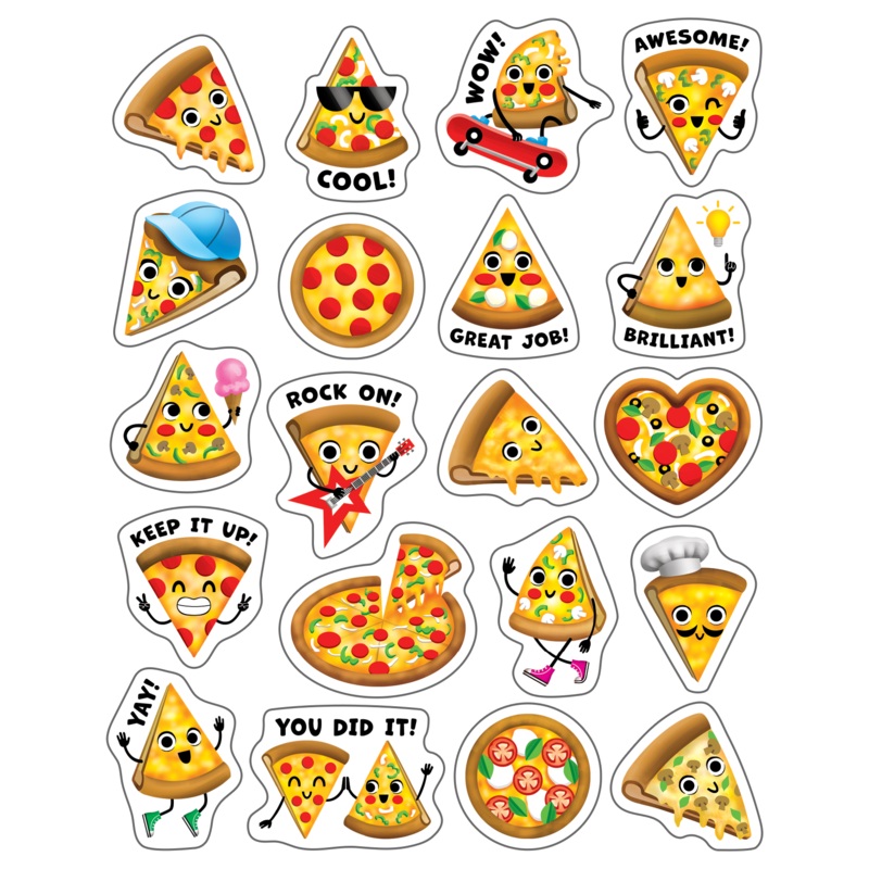 Pizza Smelly Stickers