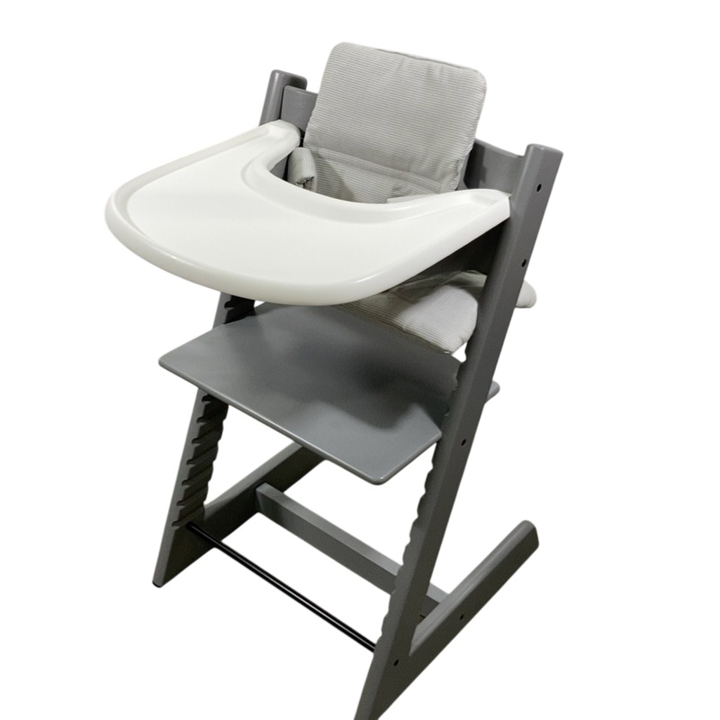 Stokke Tripp Trapp Complete High Chair, Nordic Grey, Storm Grey