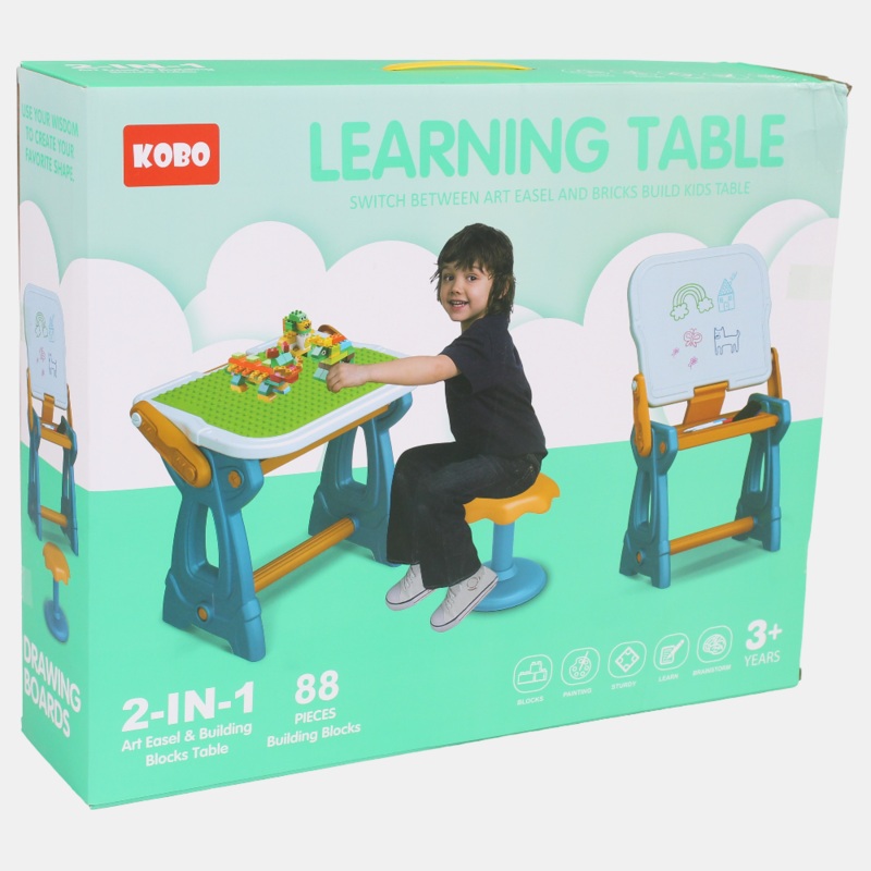 2 in 1 Children's Learning Table and Chair