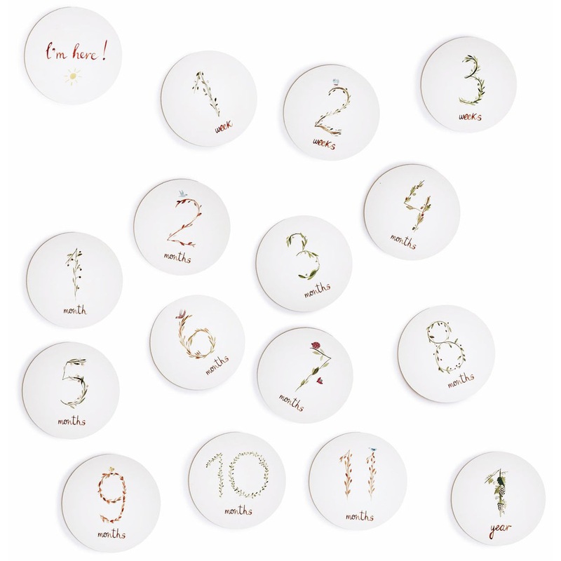 Mushie Milestone Cards