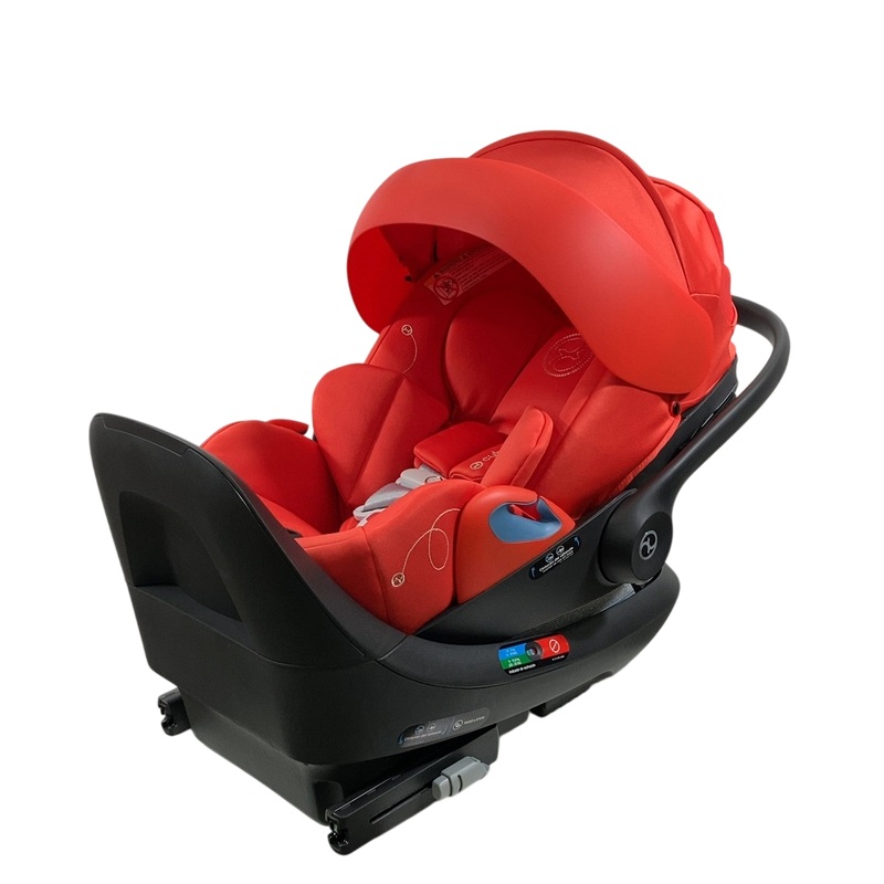 Cybex Cloud G Lux with SensorSafe, Hibiscus Red, 2024