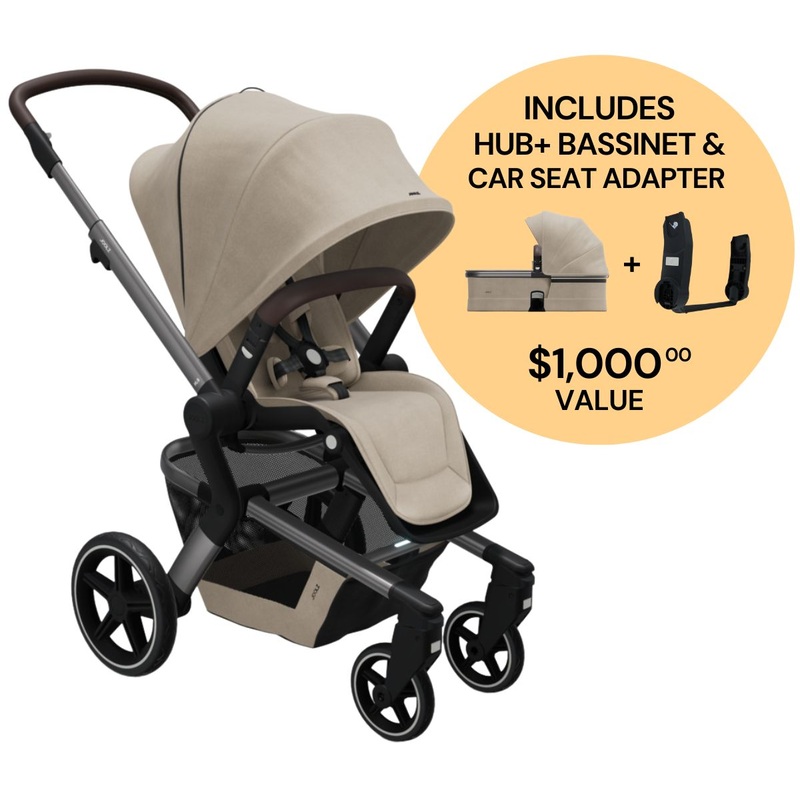 Joolz Hub+ Newborn Ready Bundle - Timeless Taupe
