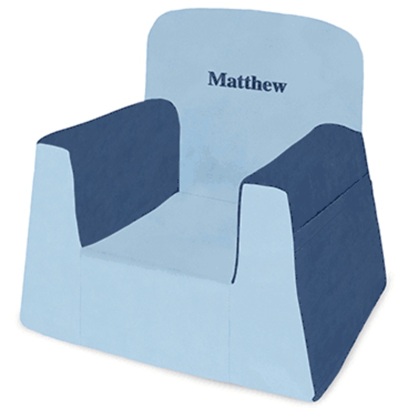 P'kolino Little Reader Toddler Chair in Blue