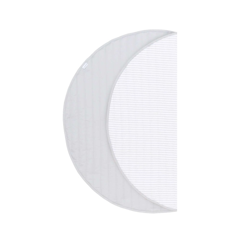 Toddlekind USA Snuggle Mat In Stripes - Stone