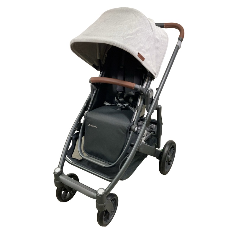 UPPAbaby CRUZ V2 Stroller, 2024, Anthony(White and Grey Chenille)
