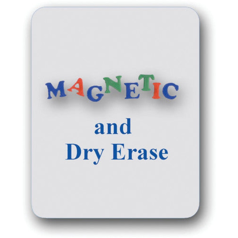 2-Sided Magnetic Dry Erase Board, 9" x 12"
