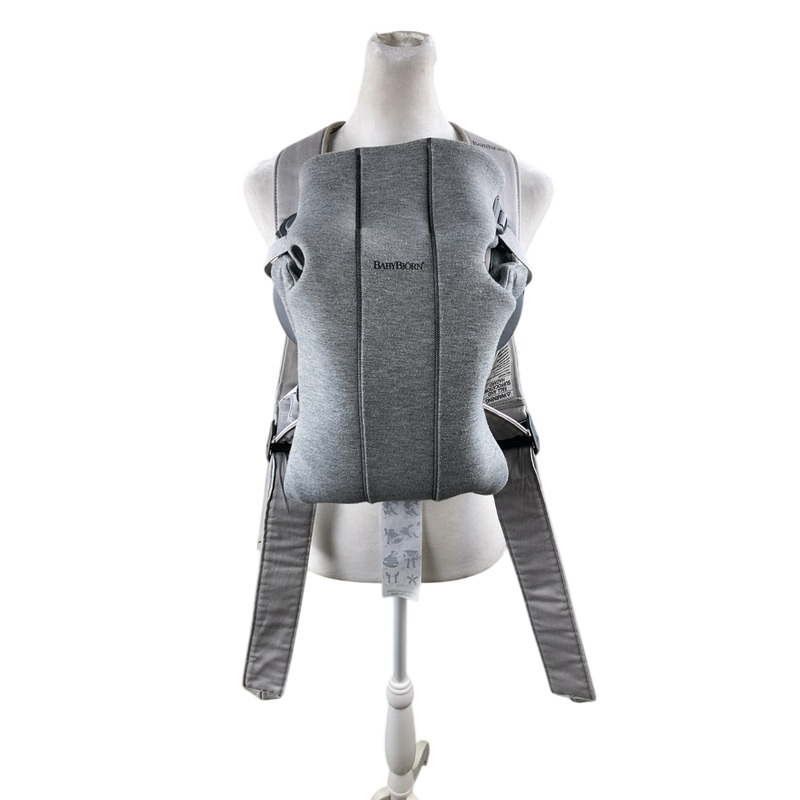 BabyBjorn Baby Carrier Mini, Light Gray 3D Jersey