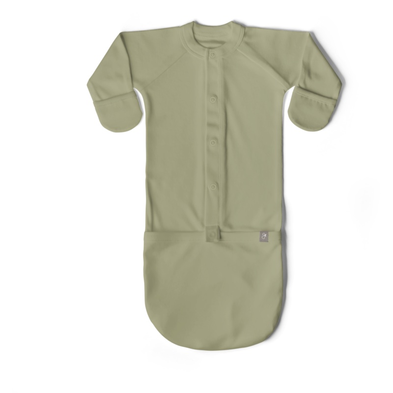 Goumi Viscose Organic Convertible Gown | Artichoke