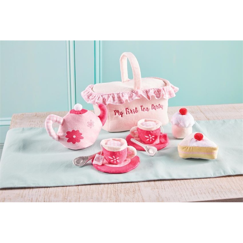 Mud Pie My First Tea Party Plush Set