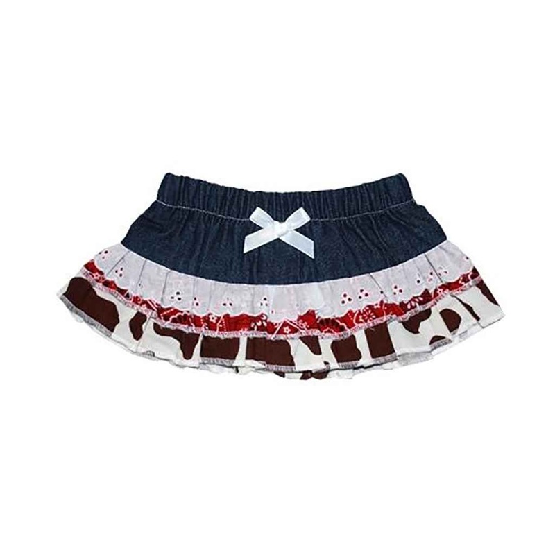 Rodeo Queen Infant Toddler Girls Denim Mini
