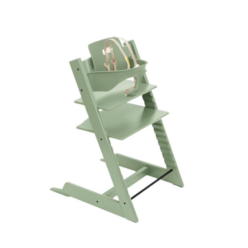 Stokke Tripp Trapp High Chair With Baby Set, 2, Moss Green