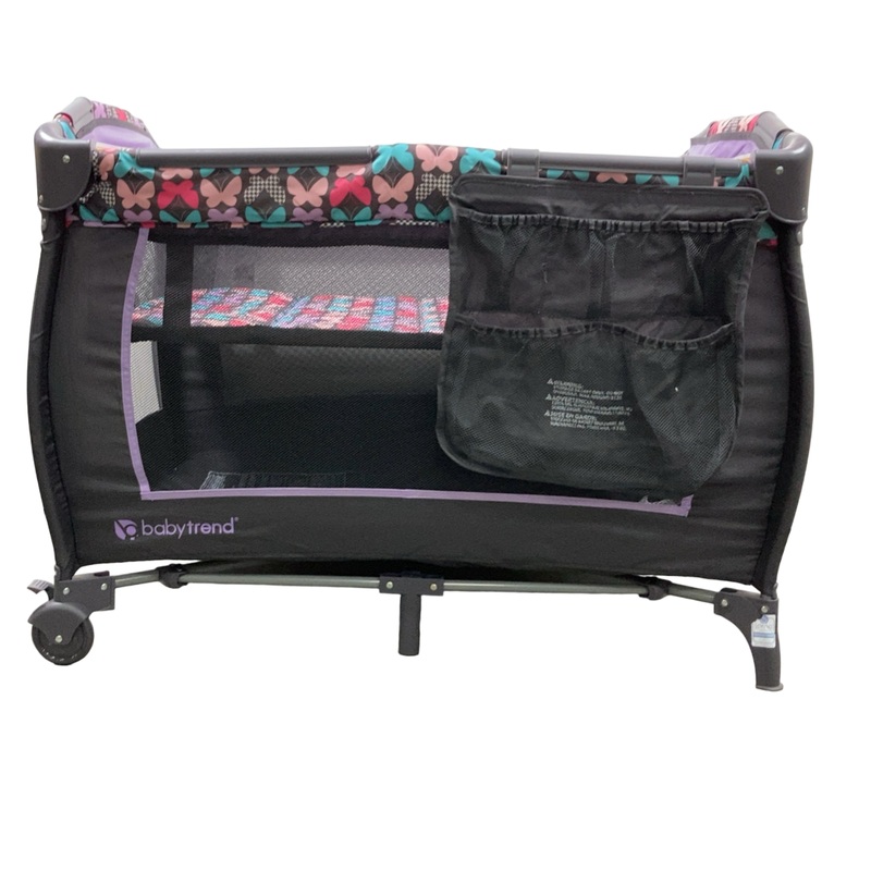 Baby Trend Nursery Center Playard, Floral Garden