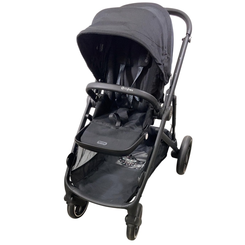 Cybex Gazelle S Modular Stroller, 2024, Black Frame, Moon Black