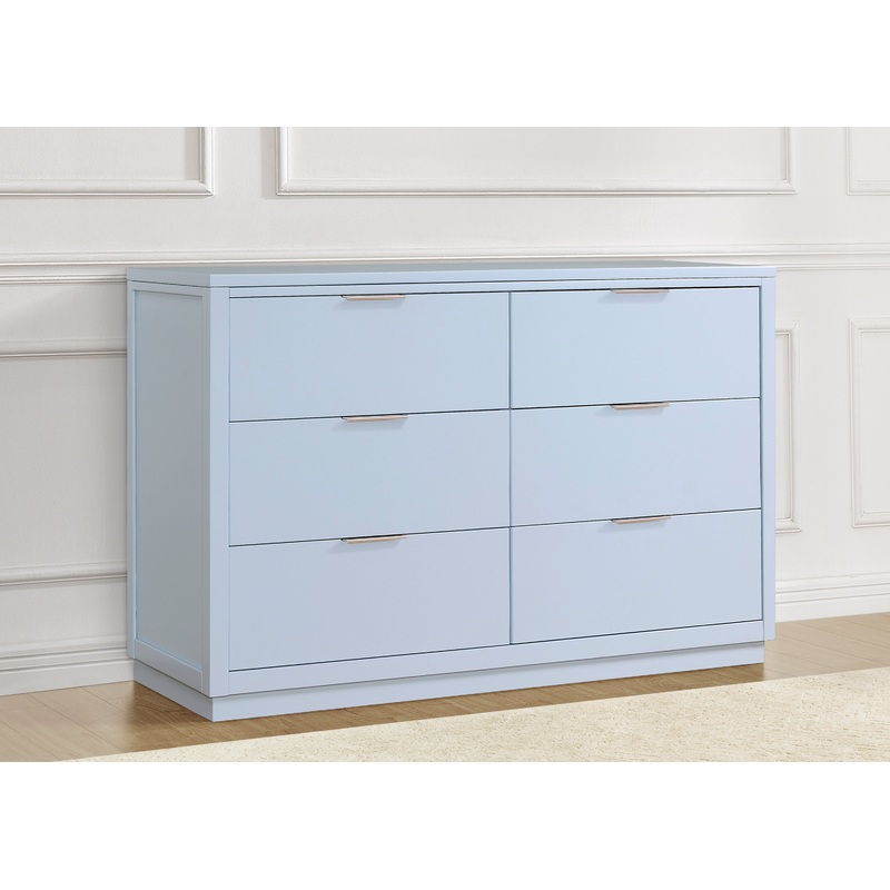 Forever 6 Drawer Dresser with Changing Top and Interlocking Drawers - Classic Collection