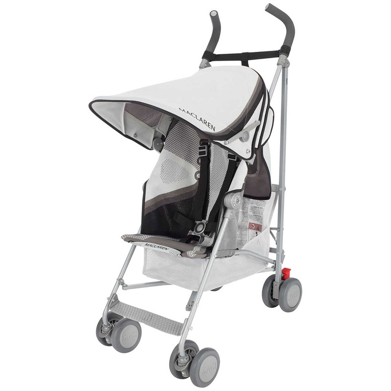 Maclaren Volo Wing Knit Umbrella Stroller - Black