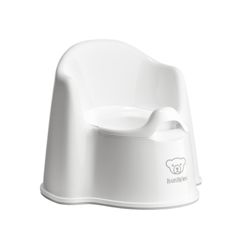 Potty Chair - White & Gray