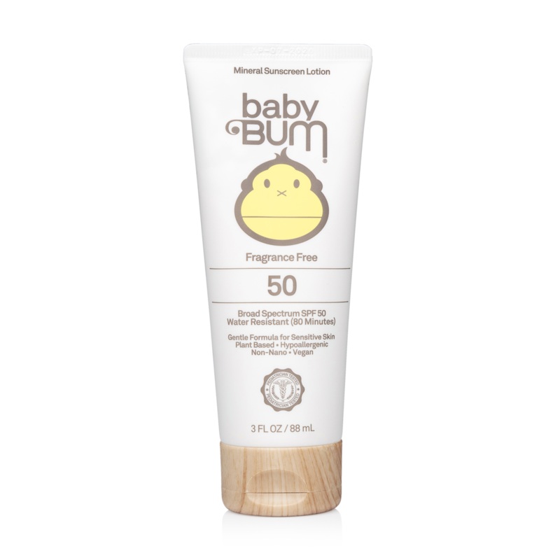 Sun Bum Baby Bum SPF 50 Mineral Sunscreen Lotion Fragrance Free - 3oz