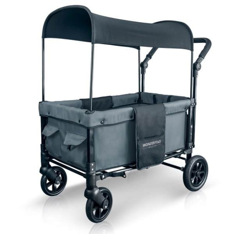 Wonderfold Wagon W1 Push Double Stroller Wagon