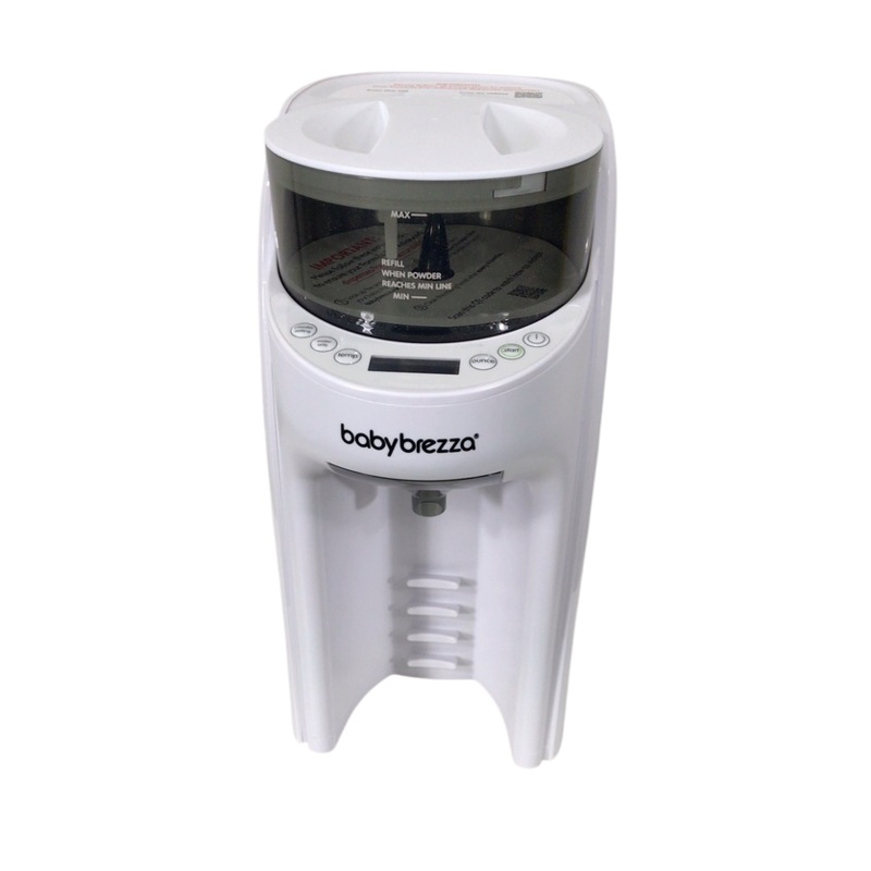 Baby Brezza Formula Pro Advanced Baby Formula Dispenser, White on White