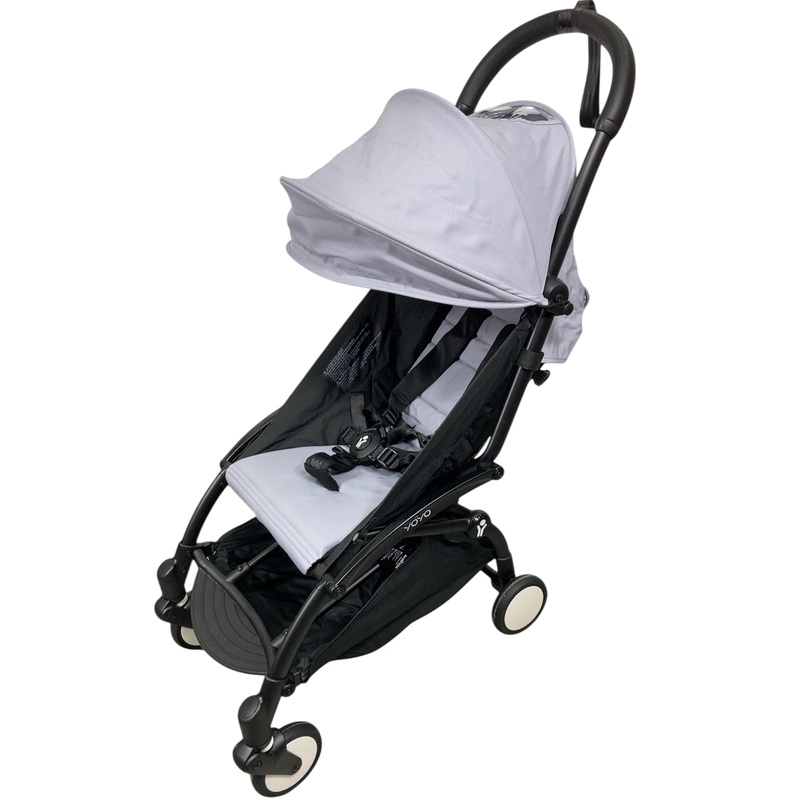 Babyzen YOYO2 Complete Stroller, 2024, Black with Stone