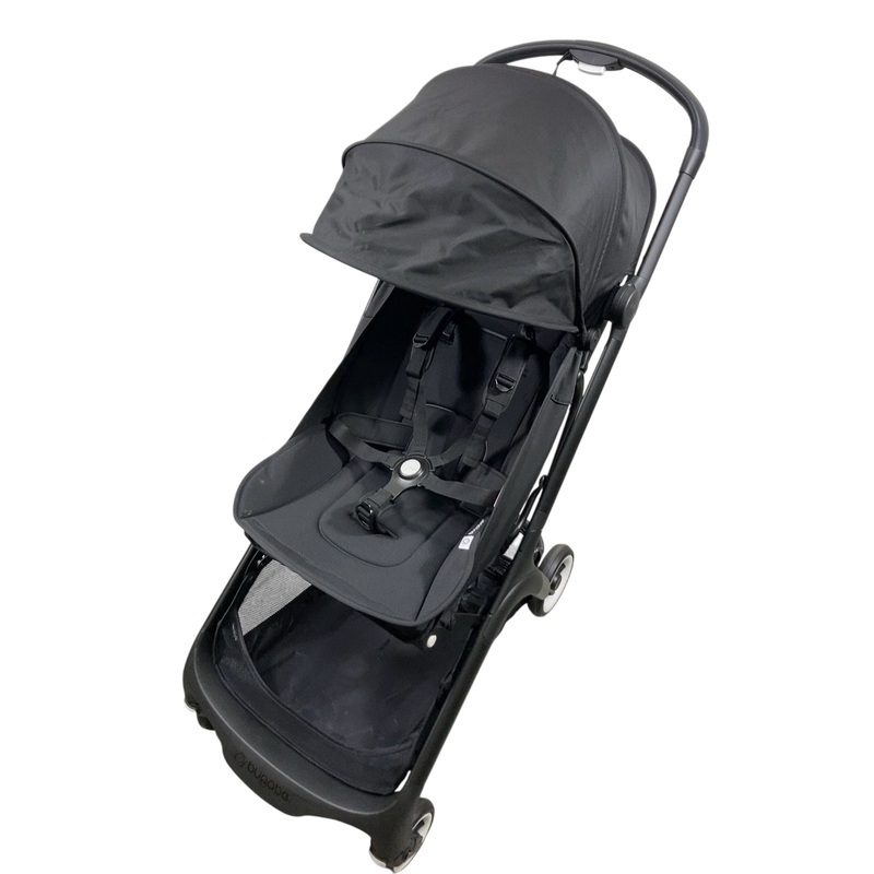 Bugaboo Butterfly Stroller, 2023, Black, Midnight Black, Midnight Black