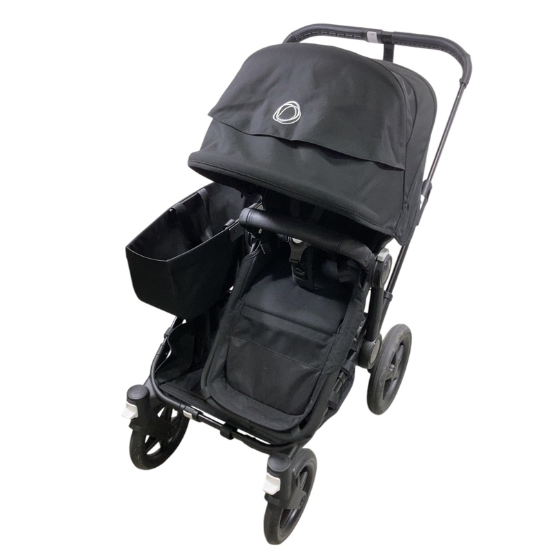 Bugaboo Donkey 5 Mono Stroller, 2024, Black, Midnight Black, Midnight Black