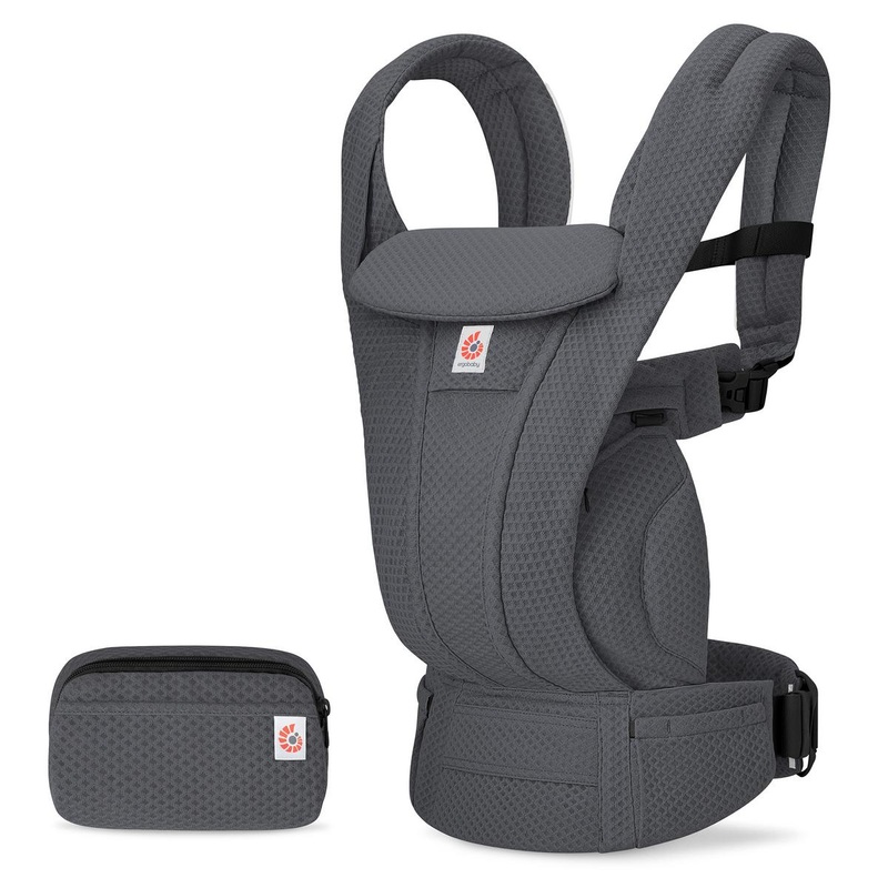 Ergobaby Omni Deluxe Baby Carrier, Mesh - Graphite Grey