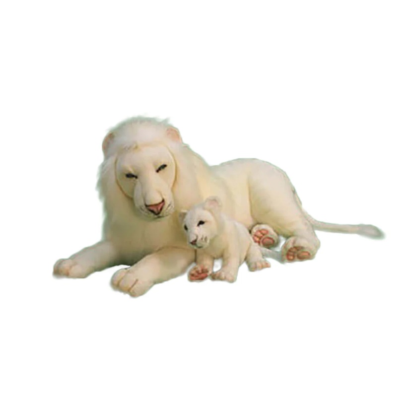 HNC Plush Animal - White Lion