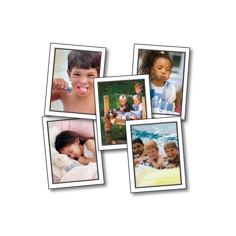 Talk About A Childs Day Learning Cards Grade PK-1