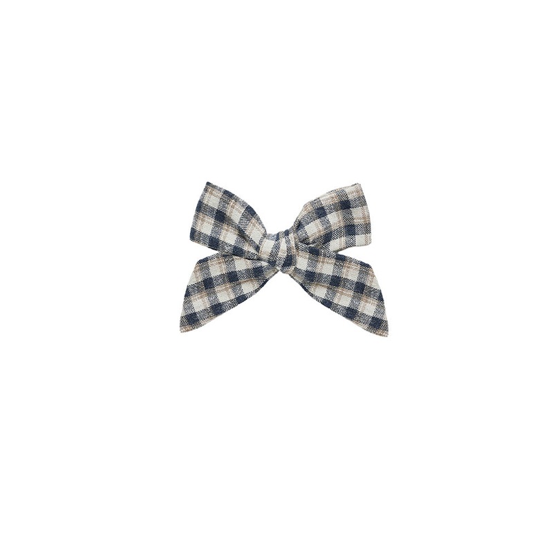 Bow - Navy Check