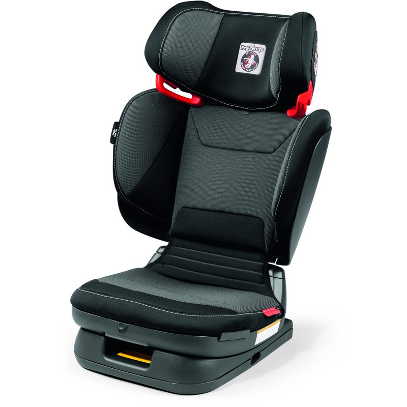 Peg Perego OPEN BOX Viaggio Flex 120 Highback Belt-Positioning Booster Car Seat - Crystal Black