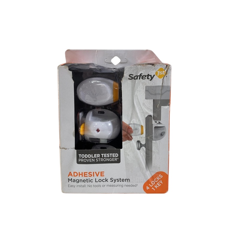 Safety 1st Adhesive Magnetic Lock System, 4 Locks