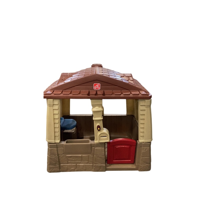 Step2 Neat & Tidy Cottage Playhouse, Brown