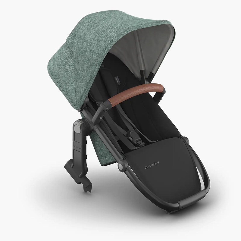UPPAbaby Rumbleseat V3 - Gwen (Green Mlange/Carbon Frame/Saddle Leather)