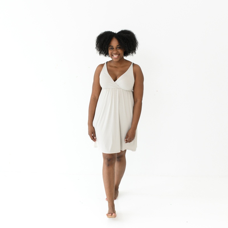 Women's Nightgown in Oat
