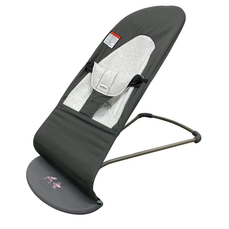 BabyBjorn Bouncer Balance, Dark Gray Frame, Dark Gray/Gray
