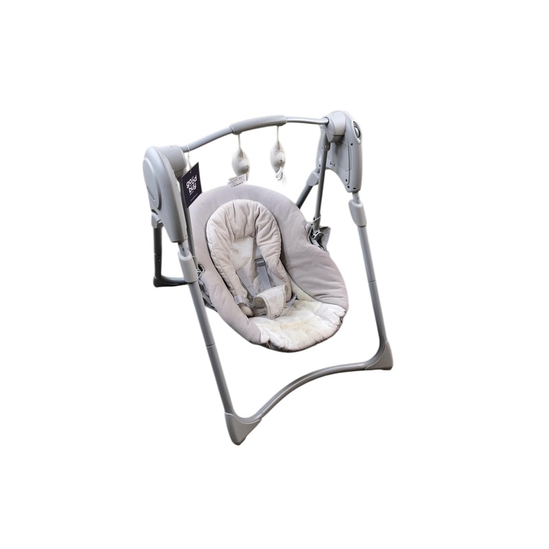 Graco Slim Spaces Compact Baby Swing, Reign