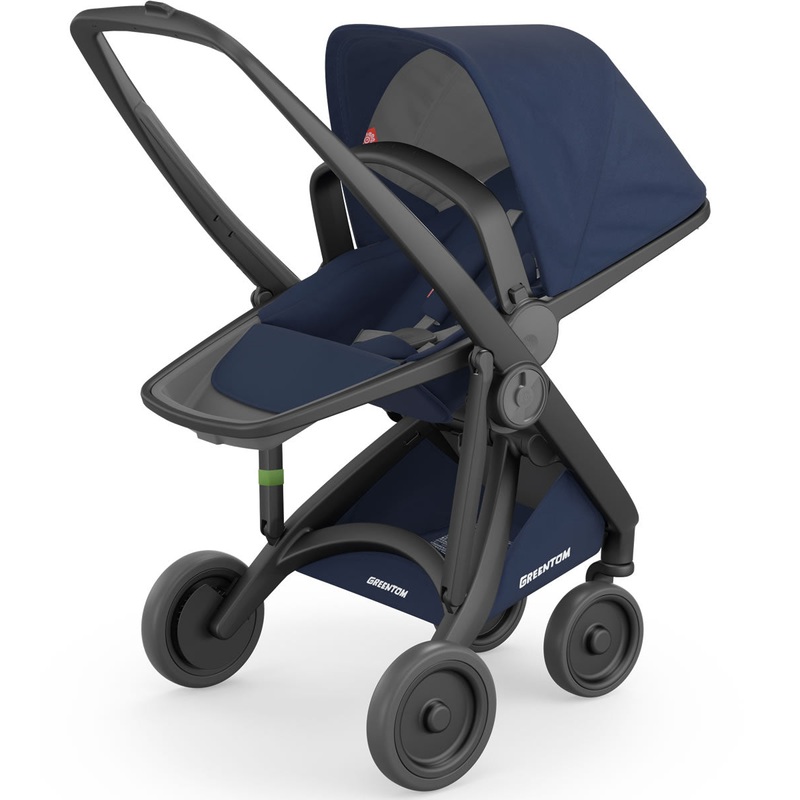 Greentom Reversible Stroller - Black/Blue